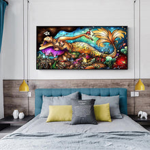 Load image into Gallery viewer, Sea - maid - Full Drill Round Drill - 100x50cm