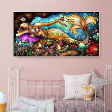 Load image into Gallery viewer, Sea - maid - Full Drill Round Drill - 100x50cm