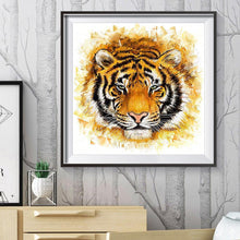 Load image into Gallery viewer, Tiger Animal - Full Drill Round Drill - 30x30cm