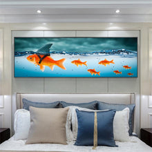 Load image into Gallery viewer, Fish - Full Drill Round Drill - 80x30cm