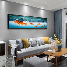 Load image into Gallery viewer, Fish - Full Drill Round Drill - 80x30cm