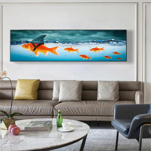 Load image into Gallery viewer, Fish - Full Drill Round Drill - 80x30cm