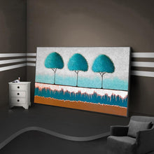 Load image into Gallery viewer, Three Trees - Full Drill Round Drill - 100x50cm