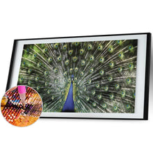 Load image into Gallery viewer, Peacock - Full Drill Round Drill - 100x50cm