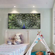 Load image into Gallery viewer, Peacock - Full Drill Round Drill - 100x50cm