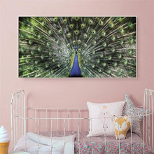 Load image into Gallery viewer, Peacock - Full Drill Round Drill - 100x50cm