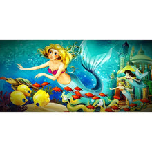 Load image into Gallery viewer, Mermaid - Full Drill Round Drill - 100x50cm