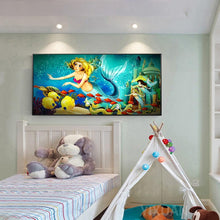 Load image into Gallery viewer, Mermaid - Full Drill Round Drill - 100x50cm