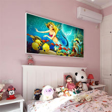 Load image into Gallery viewer, Mermaid - Full Drill Round Drill - 100x50cm