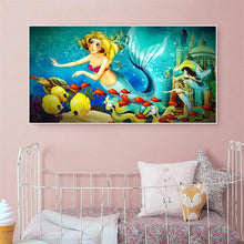 Load image into Gallery viewer, Mermaid - Full Drill Round Drill - 100x50cm