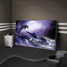 Load image into Gallery viewer, Dolphin - Full Drill Round Drill - 100x50cm