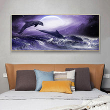 Load image into Gallery viewer, Dolphin - Full Drill Round Drill - 100x50cm