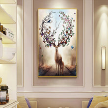 Load image into Gallery viewer, Deer - Full Drill Round Drill - 45x85cm