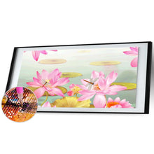 Load image into Gallery viewer, Lotus Flower - Full Drill Round Drill - 80x30cm