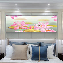 Load image into Gallery viewer, Lotus Flower - Full Drill Round Drill - 80x30cm