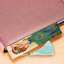 Load image into Gallery viewer, 2pcs Peacock-DIY Diamond Painting Bookmark