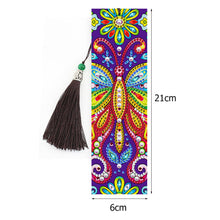 Load image into Gallery viewer, 2pcs Butterfly-DIY Diamond Painting Bookmark