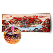 Load image into Gallery viewer, Mountain Scenery - Full Drill Round Drill - 80x30cm