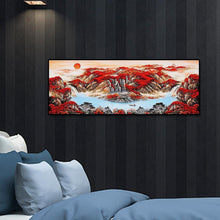 Load image into Gallery viewer, Mountain Scenery - Full Drill Round Drill - 80x30cm