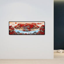 Load image into Gallery viewer, Mountain Scenery - Full Drill Round Drill - 80x30cm