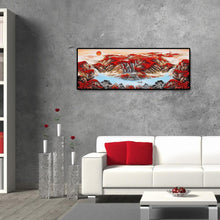 Load image into Gallery viewer, Mountain Scenery - Full Drill Round Drill - 80x30cm