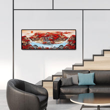 Load image into Gallery viewer, Mountain Scenery - Full Drill Round Drill - 80x30cm