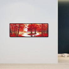 Load image into Gallery viewer, Red Tree - Full Drill Round Drill - 80x30cm