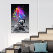 Load image into Gallery viewer, Elephant Animal - Full Drill Round Drill - 40x60cm