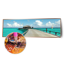 Load image into Gallery viewer, Sea Trestle - Full Drill Round Drill - 120x40cm