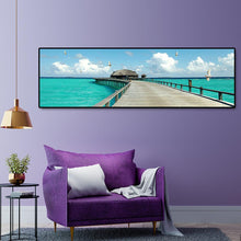 Load image into Gallery viewer, Sea Trestle - Full Drill Round Drill - 120x40cm