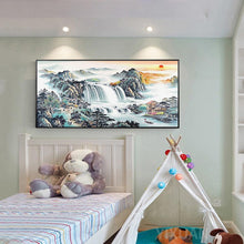 Load image into Gallery viewer, Sunrise View - Full Drill Round Drill - 100x50cm