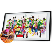 Load image into Gallery viewer, Four - Full Drill Round Drill - 100x50cm