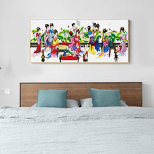 Load image into Gallery viewer, Four - Full Drill Round Drill - 100x50cm