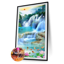 Load image into Gallery viewer, Waterfall  - Full Drill Round Drill - 45x85cm