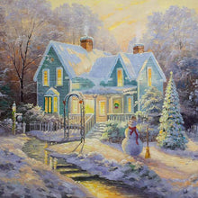 Load image into Gallery viewer, Snow Scene  - Full Drill Round Drill - 30x30cm