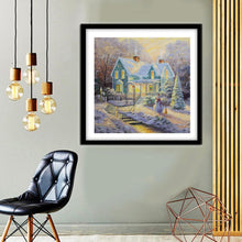 Load image into Gallery viewer, Snow Scene  - Full Drill Round Drill - 30x30cm