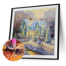 Load image into Gallery viewer, Snow Scene  - Full Drill Round Drill - 30x30cm