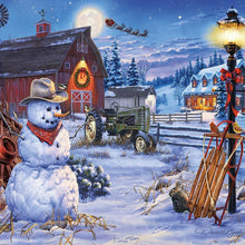 Load image into Gallery viewer, Snow Scene  - Full Drill Round Drill - 30x30cm