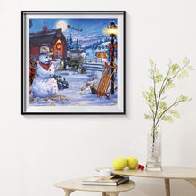 Load image into Gallery viewer, Snow Scene  - Full Drill Round Drill - 30x30cm