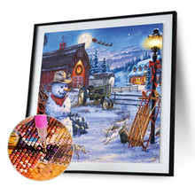Load image into Gallery viewer, Snow Scene  - Full Drill Round Drill - 30x30cm