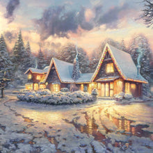 Load image into Gallery viewer, Snow Scene  - Full Drill Round Drill - 30x30cm