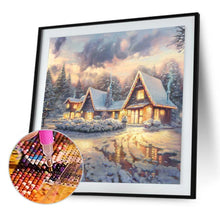 Load image into Gallery viewer, Snow Scene  - Full Drill Round Drill - 30x30cm