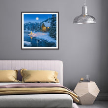Load image into Gallery viewer, Snow Scene  - Full Drill Round Drill - 30x30cm