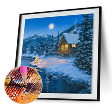 Load image into Gallery viewer, Snow Scene  - Full Drill Round Drill - 30x30cm