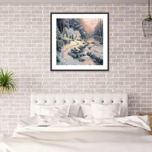 Load image into Gallery viewer, Snow Scene  - Full Drill Round Drill - 30x30cm