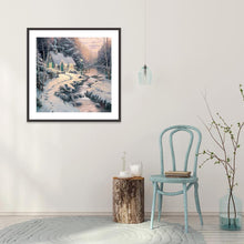 Load image into Gallery viewer, Snow Scene  - Full Drill Round Drill - 30x30cm