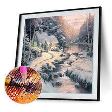 Load image into Gallery viewer, Snow Scene  - Full Drill Round Drill - 30x30cm