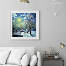 Load image into Gallery viewer, Snow Scene  - Full Drill Round Drill - 30x30cm