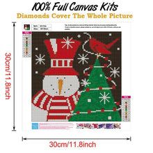 Load image into Gallery viewer, Christmas  - Full Drill Round Drill - 30x30cm