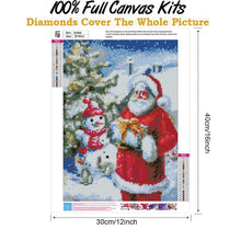Load image into Gallery viewer, Santa Claus  - Full Drill Round Drill - 30x40cm